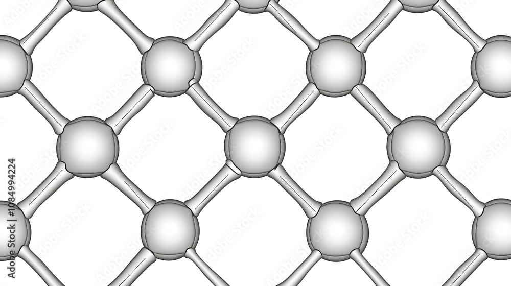 Microscopic view of graphene structure revealing intricate atomic patterns. Advanced material science and nanotechnology exploration. Microscopic view of graphene structure revealing intricate atomic patterns. Advanced material science and nanotechnology exploration.