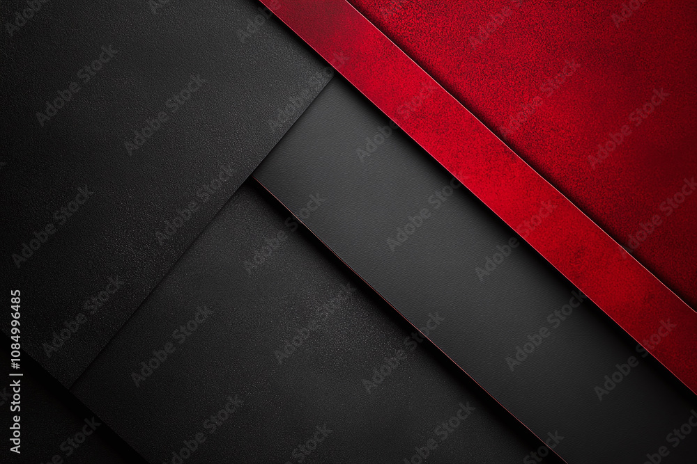 Abstract Design with Flowing Red and Black Waves, Dynamic Curves, and Modern Artistic Composition Abstract Design with Flowing Red and Black Waves, Dynamic Curves, and Modern Artistic Composition