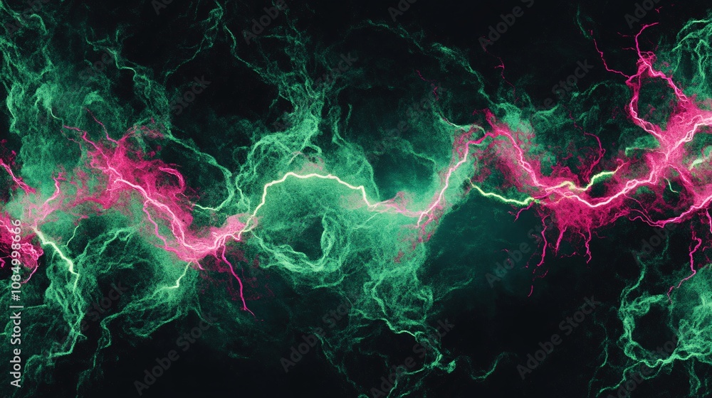 Abstract Green and Pink Swirling Texture Background Abstract Green and Pink Swirling Texture Background