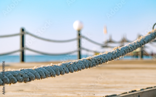 Wooden PIERS to sea