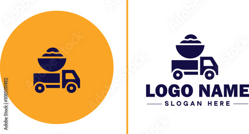 Building Materials icon Construction supplies Building supplies Construction materials flat logo sign symbol editable vecto