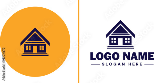 Building Materials icon Construction supplies Building supplies Construction materials flat logo sign symbol editable vecto