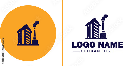 Building Materials icon Construction supplies Building supplies Construction materials flat logo sign symbol editable vecto