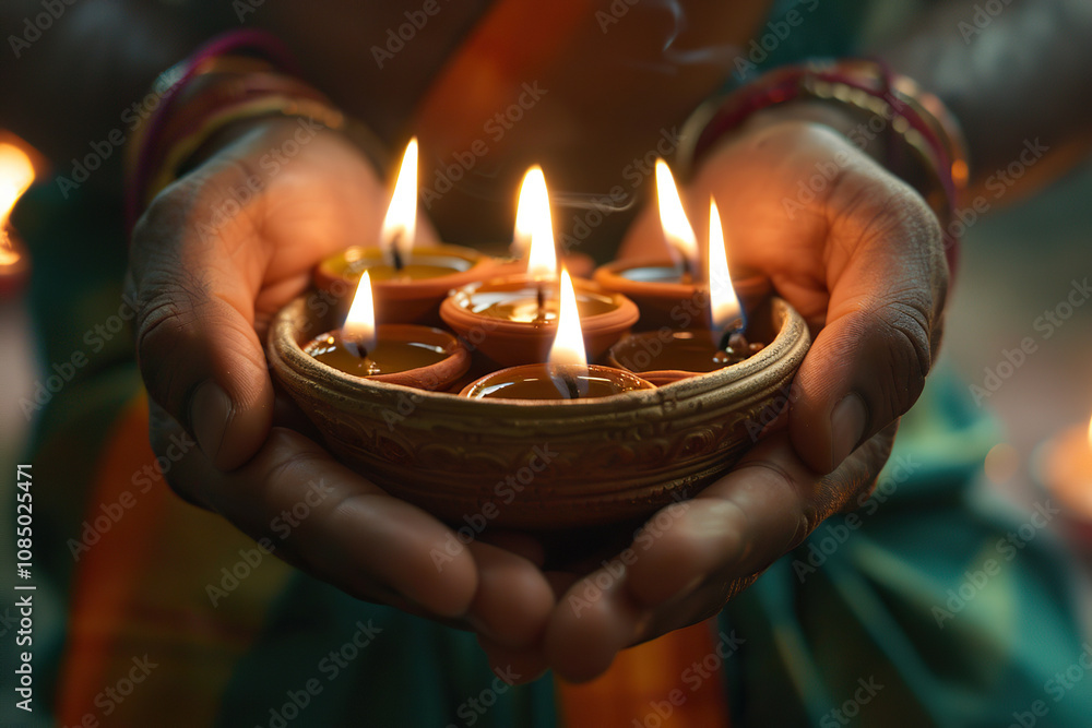 Beautiful greeting card with bright holiday composition for happy and celebrate Diwali Beautiful greeting card with bright holiday composition for happy and celebrate Diwali