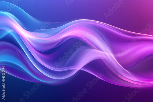 Wallpaper Mural Colorful Light Trails with Glowing Neon Waves and Vibrant Energy Flow  Torontodigital.ca