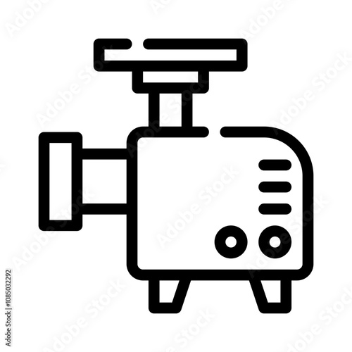 grinder line icon