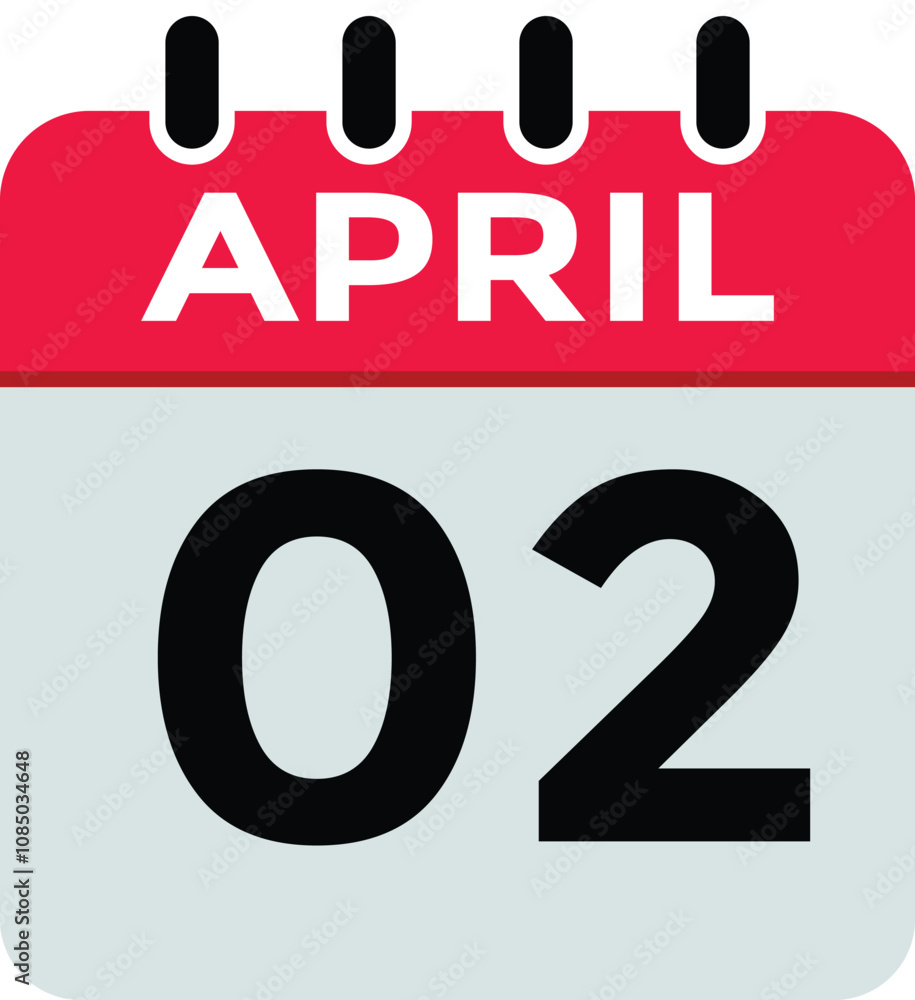 april 1 calendar icon Date Month calendar icon vector illustration
april 1 calendar icon Date Month calendar icon vector illustration