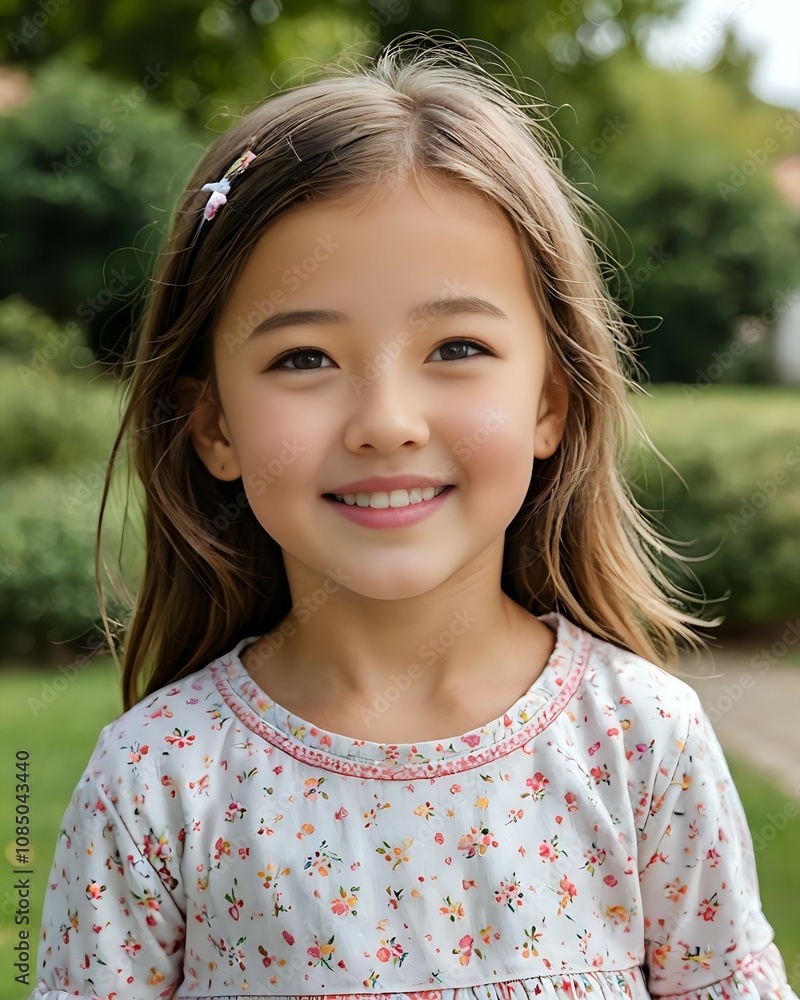 portrait of a beautiful little girl smiling sweetly portrait of a beautiful little girl smiling sweetly