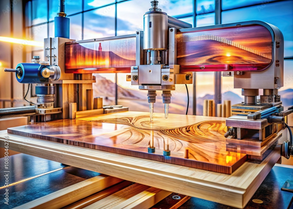 CNC Furniture Design, Double Exposure, Bespoke, Precision, Innovation CNC Furniture Design, Double Exposure, Bespoke, Precision, Innovation