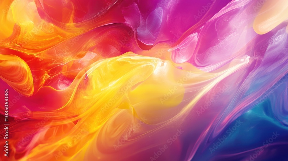Abstract Colorful Swirls Abstract Colorful Swirls