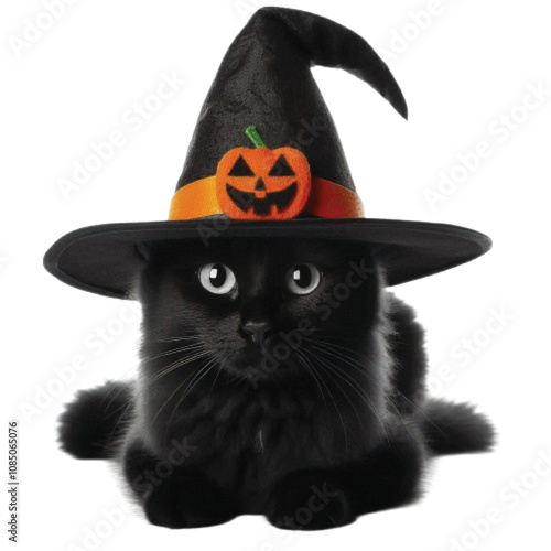 hallooween cat vector