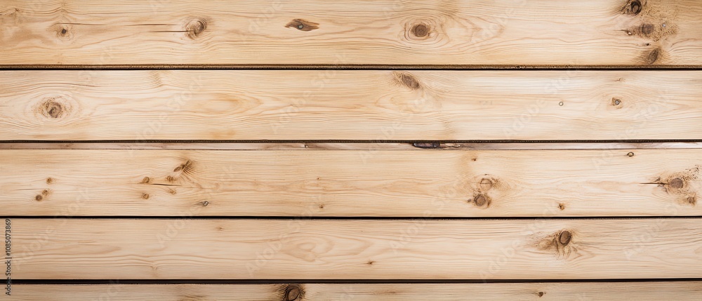 Naklejka premium Smooth wooden planks background for design.