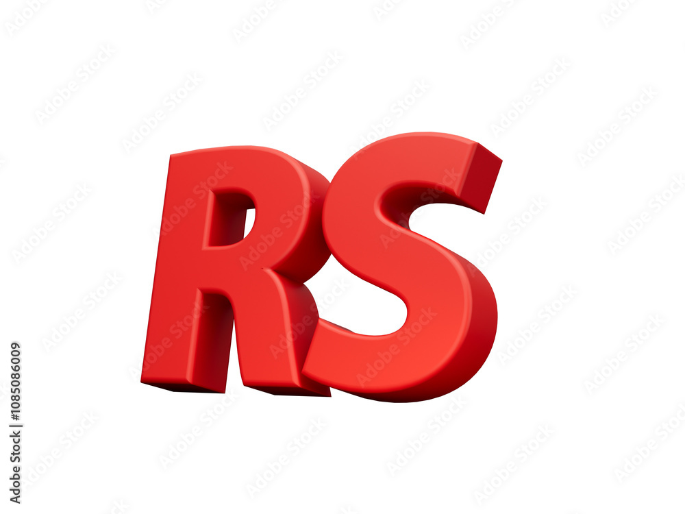 3d Red Shiny Pakistani Rupee Currency Symbol Rs Isolated On White Background, 3d illustration
3d Red Shiny Pakistani Rupee Currency Symbol Rs Isolated On White Background, 3d illustration