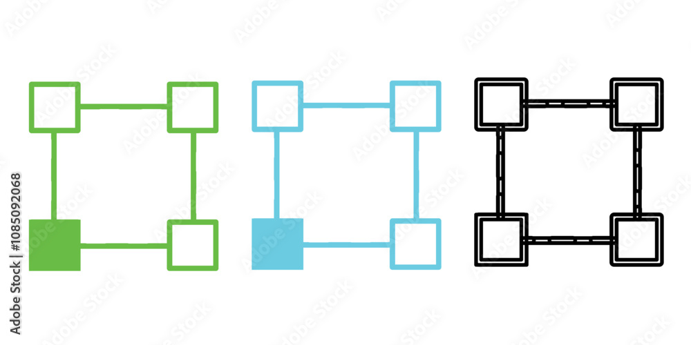Uiux vectors icon set Uiux vectors icon set