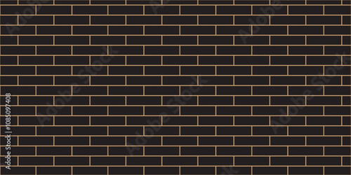 Dark black brick wall background. architecture construction stone block brick wallpaper. seamless building cement concrete wall grunge background.	
