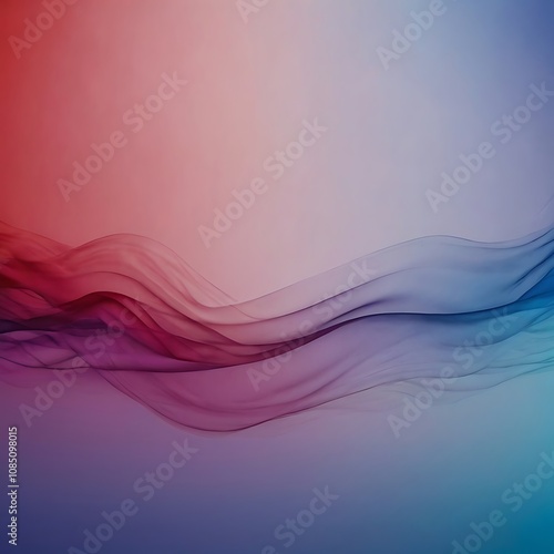 Abstract gradient colour background with waves