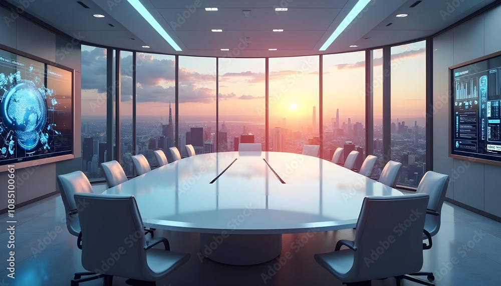A High-Tech Futuristic conference and Boardroom Equipped with full furnished and Advanced Audio-Visual Aids for Seamless Presentations. A High-Tech Futuristic conference and Boardroom Equipped with full furnished and Advanced Audio-Visual Aids for Seamless Presentations.