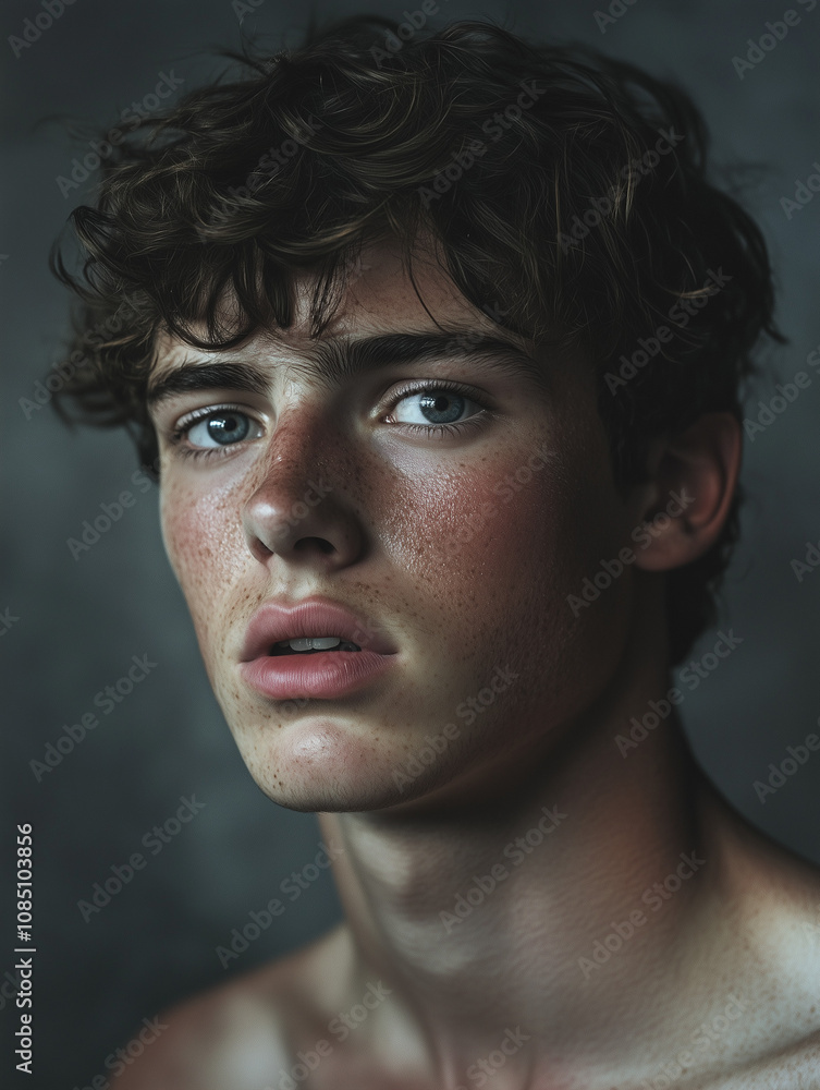 Fototapeta premium Portrait of a young man