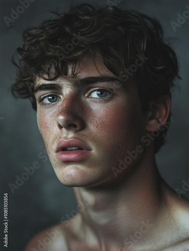 Portrait of a young man