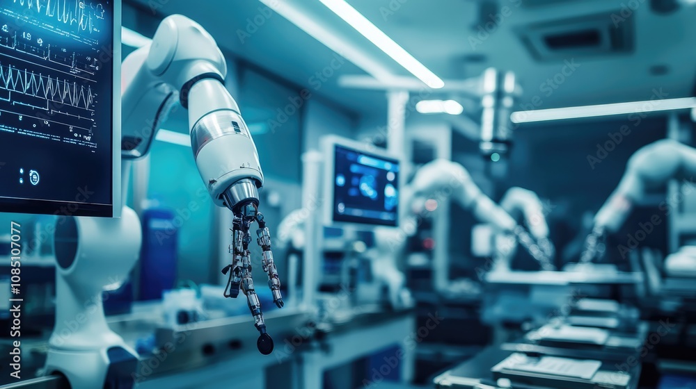 Robotic Arm in a Modern Technological Environment Robotic Arm in a Modern Technological Environment