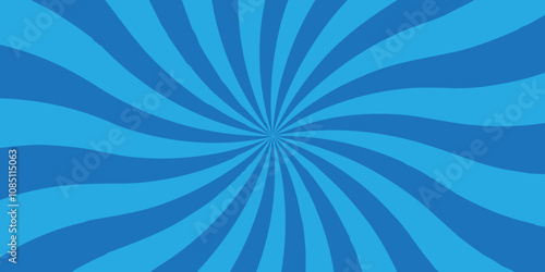 	
Background sunburst pattern blue design. Vintage sunrays illustration swirl grunge backdrop line. sun beam vector banner design and comic burst gradient concept pattern.