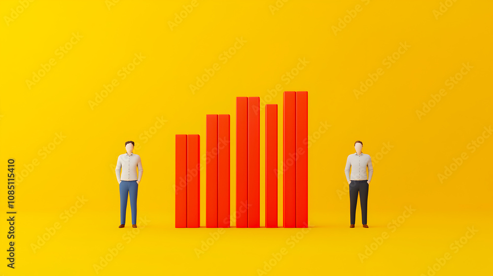 Business growth analysis financial metrics office setting infographic style minimalist background professional perspective Business growth analysis financial metrics office setting infographic style minimalist background professional perspective
