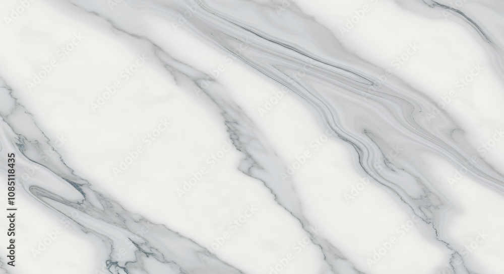 Obraz premium White Marble Texture Background with Elegant and Natural Patterns