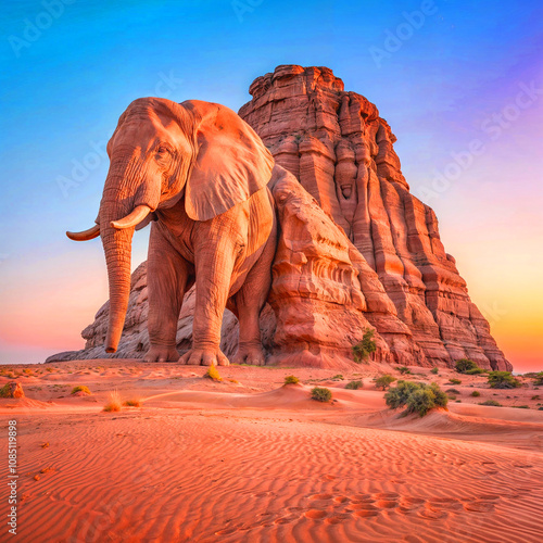 The Elephant Rock - Ola - Saudi Arabia
 photo