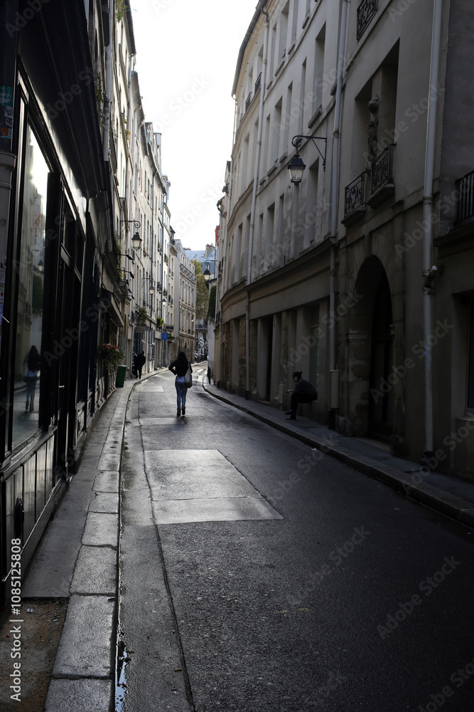 Rue de Bievre - Fifth arrondissement - Latin Quarter - Paris - France Rue de Bievre - Fifth arrondissement - Latin Quarter - Paris - France