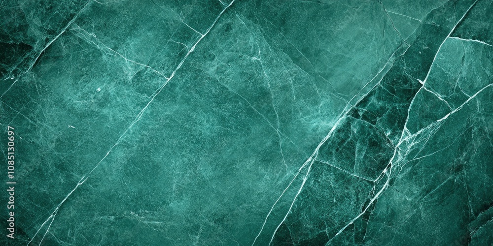 Obraz premium Dark green grunge marble texture background