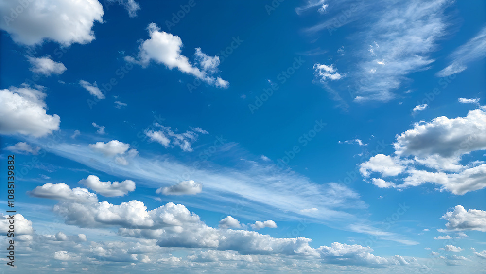 Fototapeta premium blue sky with clouds