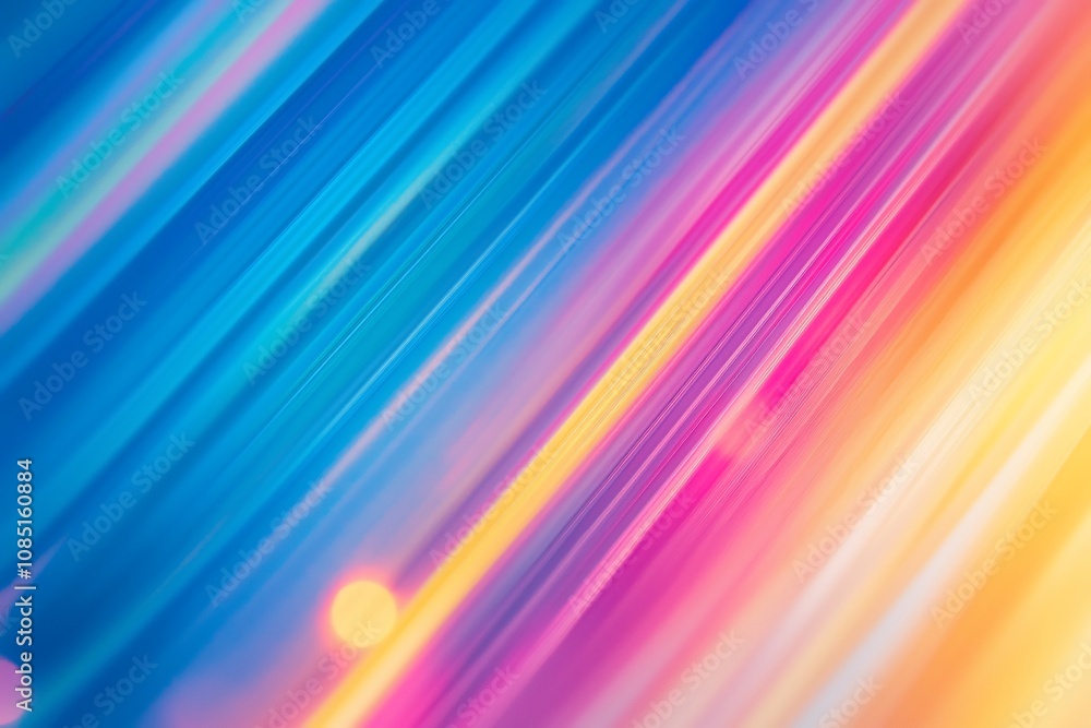Vibrant Abstract Background with Bright Color Gradients and Lines Vibrant Abstract Background with Bright Color Gradients and Lines