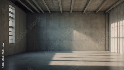 Wallpaper Mural interior, minimalism, empty space, simple composition, textures, shadows, light, color gradients, modern design, abstract backgrounds, clean lines, monochrome, geometric shapes, natural light, soft sh Torontodigital.ca