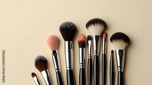 Assorted Makeup Brushes Kit for Beauty Needs photo