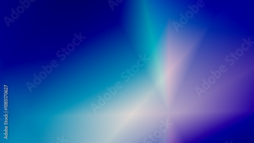 Prism Rainbow light on dark background. Crystal abstract backlight effect. Background with colorful, varied cyclic pattern.