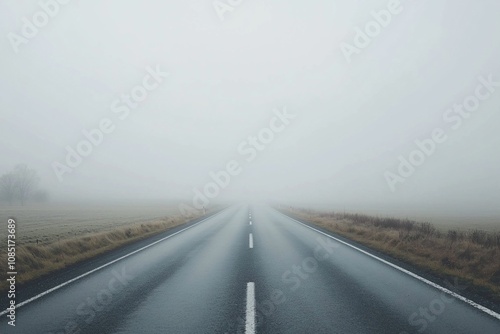 Misty Road: A Journey Through the Mysterious Landscape