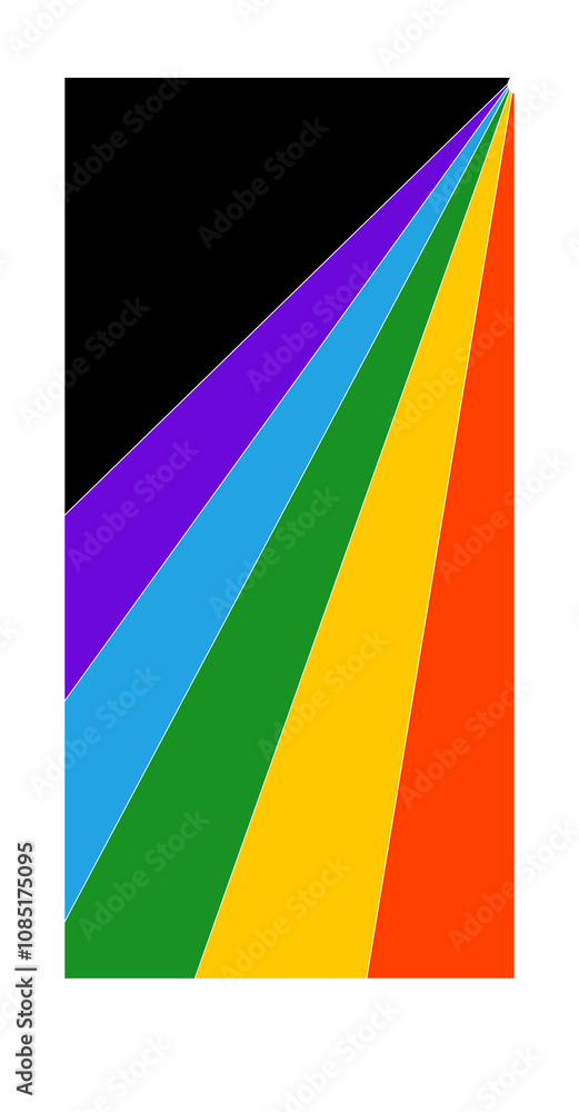Obraz premium abstract rainbow background
