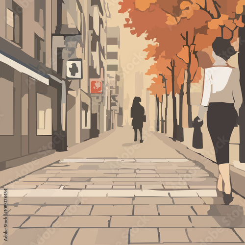 Tropical Coral Reef with Sunbeam and Colorful Marine Life Illustration