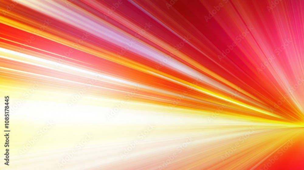 Obraz premium 3D dynamic abstract neon light streak trail technology virtual reality background. cyberpunk futuristic fashion vibrant line modern colorful rainbow glow glossy striking wallpaper