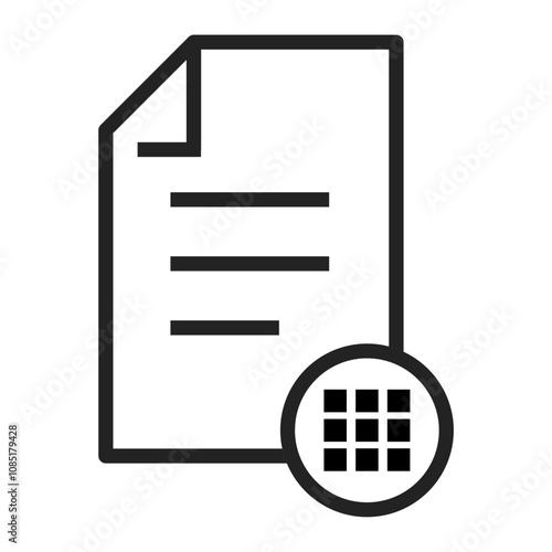 In compliance icon sign, company passed inspection symbol, complete checkmark vector .