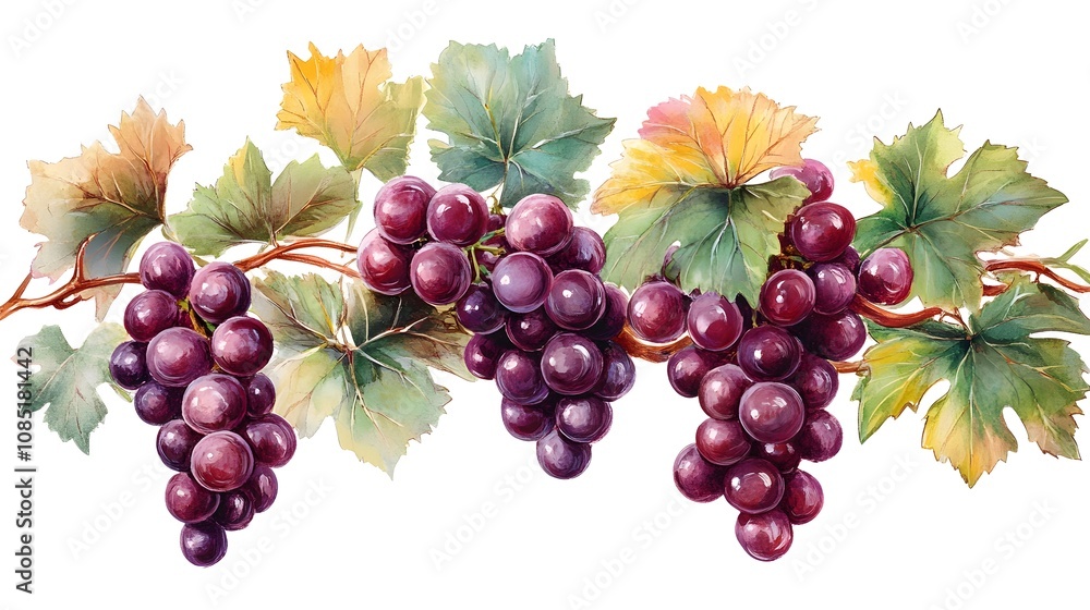 bunch of grapes isolated on white background bunch of grapes isolated on white background