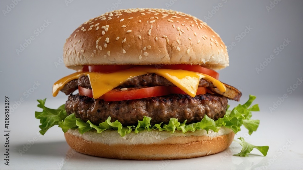 cheeseburger delicious cheese burger generate ai cheeseburger delicious cheese burger generate ai