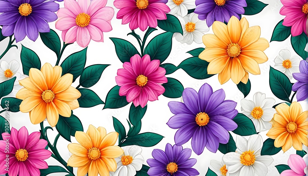 Floral background Floral background