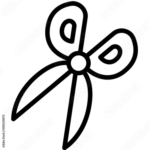 학교 생활 아이콘 가위