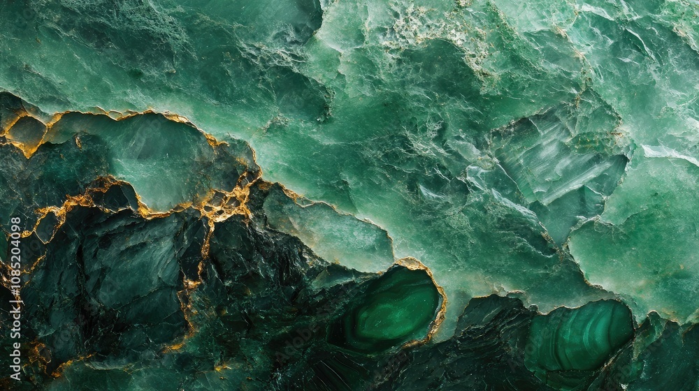 Close-up of a polished jade stone with rich green tones, representing tranquility and collectible beauty Close-up of a polished jade stone with rich green tones, representing tranquility and collectible beauty
