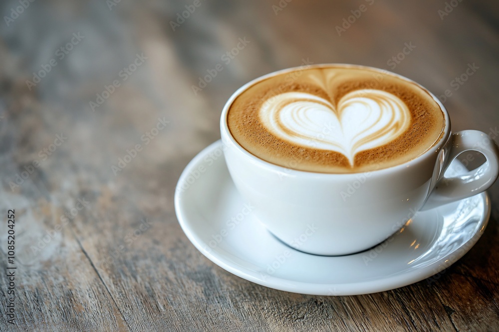 A Heartwarming Latte Art: Warm Comfort in a Cup A Heartwarming Latte Art: Warm Comfort in a Cup