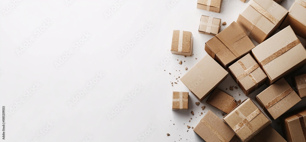 A neatly stacked pile of cardboard boxes on a plain background, symbolizing moving or storage organization.
A neatly stacked pile of cardboard boxes on a plain background, symbolizing moving or storage organization.