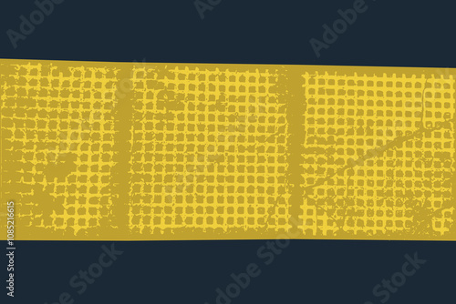 Yellow tactile paving - vector file - warning block, directional block, perspective view, braille block - Safety markings on the road - tactile walking surface indicators - urban signs