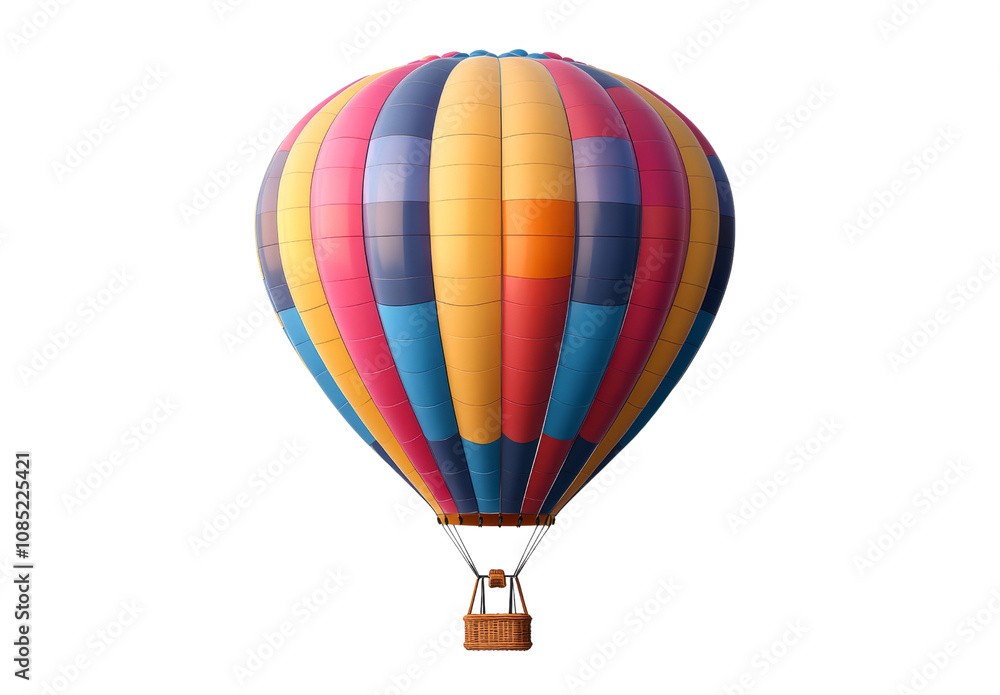 Fototapeta premium Vibrant Balloon Adventure