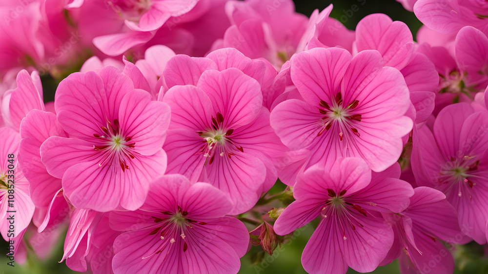 A bunch of pink flowers with a pink background A bunch of pink flowers with a pink background